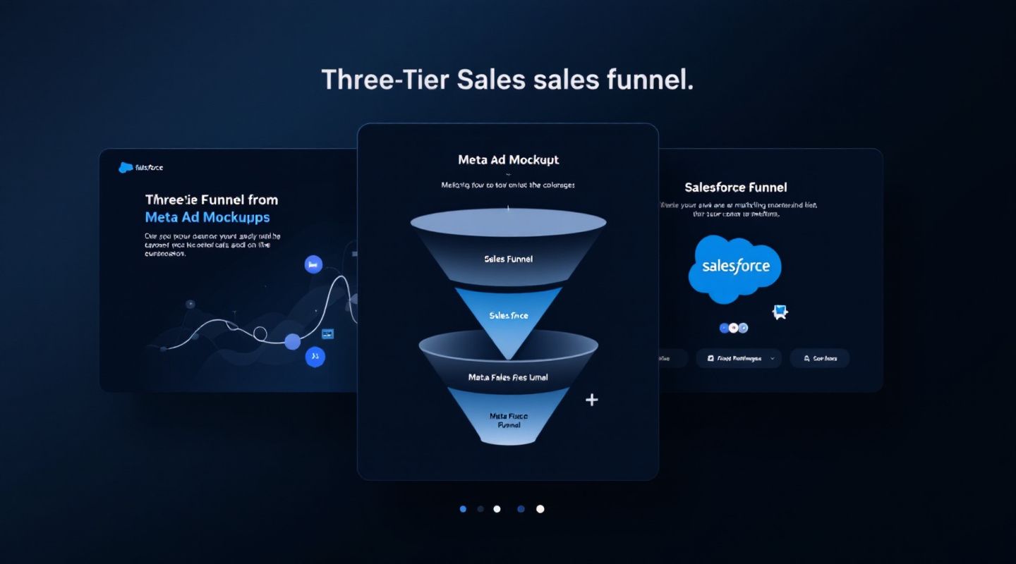 Inside Salesforce's Meta Ad Playbook: A 3-Tier Funnel Blueprint for CRM and AI Agent Marketing